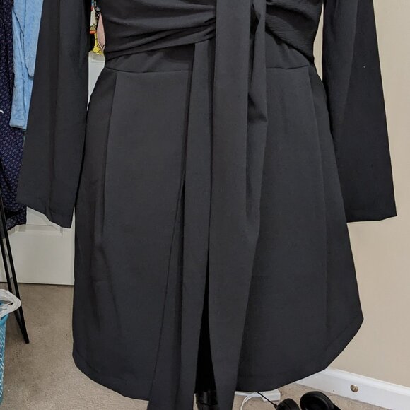 Black two-piece Modanisa pant suit, size EUR 42/US 10 - Picture 5 of 5